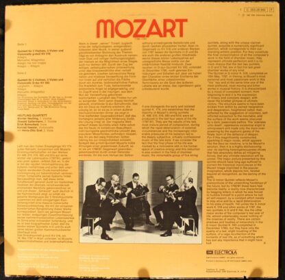 Electrola 1 C 053-28 942 - Wolfgang Amadeus Mozart, Heutling-Qua - Image 2