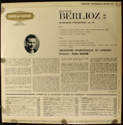 Philips 836.904 - Hector Berlioz, London Symphony Orchestra, Sir - Image 2