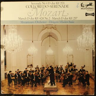 Eurodisc S 71 253 KK - Wolfgang Amadeus Mozart, Das Mozarteum Or