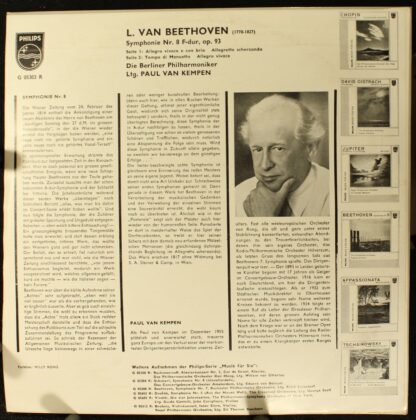 Philips G 05303 R - Ludwig van Beethoven, Paul van Kempen, Berli - Image 2