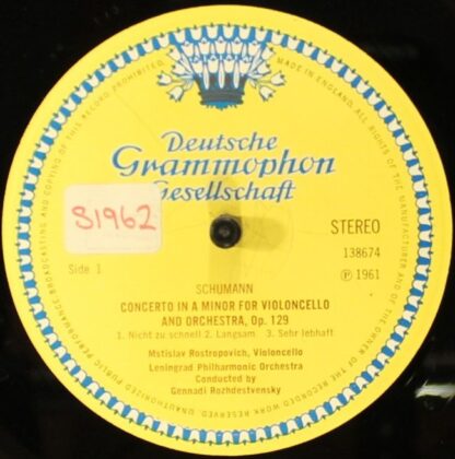 Deutsche Grammophon SLPM 138 674 - Robert Schumann, Pyotr Ilyich - Image 3