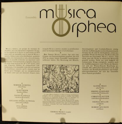 Gallo (4) 30-234 - Ensemble Musica Orphea - La Famille Bach - Image 3