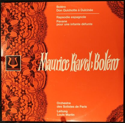 Christophorus SFGLP 77911 - Maurice Ravel, Orchestre Des Soliste
