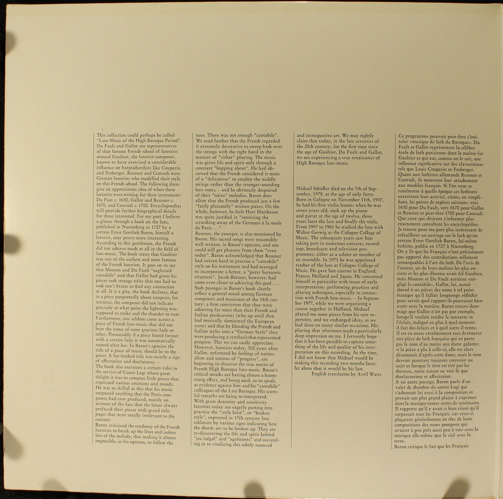 Seon RL 30344 - Michael DuFault, Jacques Gallot, Esias Reusner, - Image 3