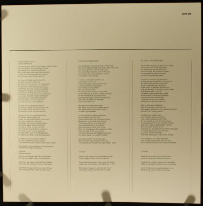 Philips 6570 576 - Arnold Schoenberg, Evelyn Lear, New Vienna St - Image 4