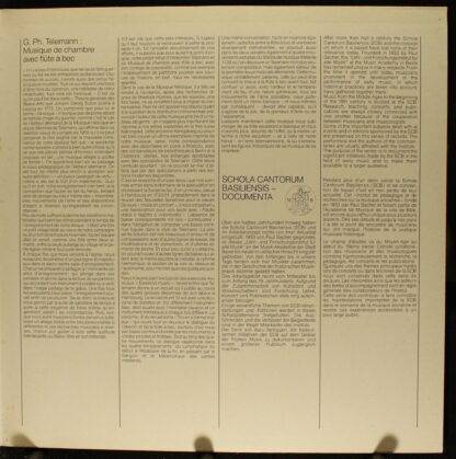 Deutsche Harmonia Mundi 1C 065 16 9557 1 - Georg Philipp Teleman - Image 4