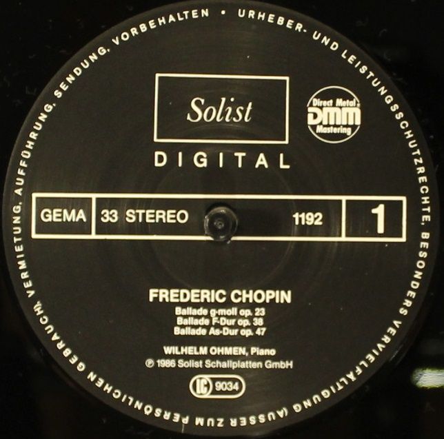 Solist (2) 1192 - Frédéric Chopin, Richard Wagner, Franz Liszt - - Image 4