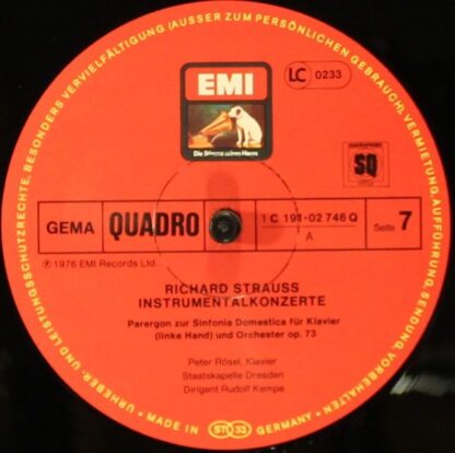 His Master's Voice 1C 191-02743/46 Q - Richard Strauss, Rudolf K - Image 9