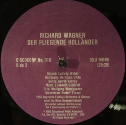 Discocorp RR-319 - Hans Knappertsbusch, Richard Wagner - Der Fli - Image 8