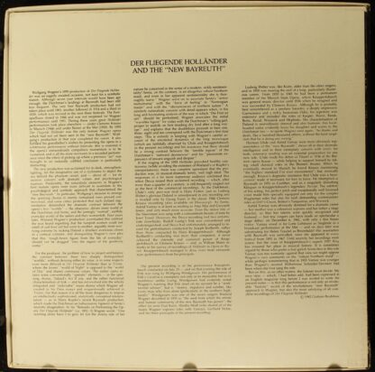 Discocorp RR-319 - Hans Knappertsbusch, Richard Wagner - Der Fli - Image 2