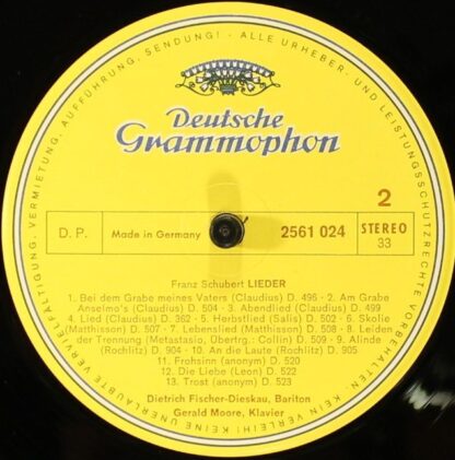 Deutsche Grammophon 2720 022 - Franz Schubert, Dietrich Fischer- - Image 19
