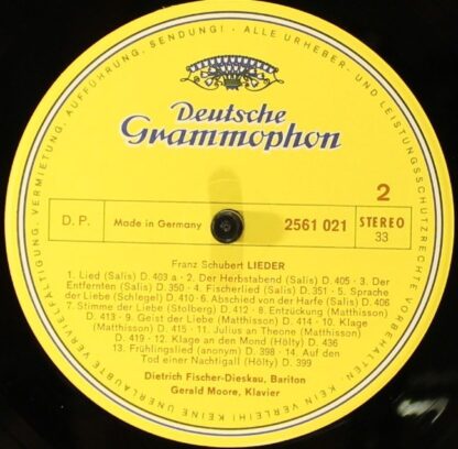 Deutsche Grammophon 2720 022 - Franz Schubert, Dietrich Fischer- - Image 22