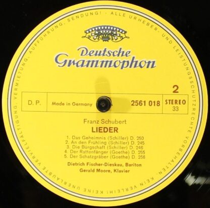 Deutsche Grammophon 2720 022 - Franz Schubert, Dietrich Fischer- - Image 25