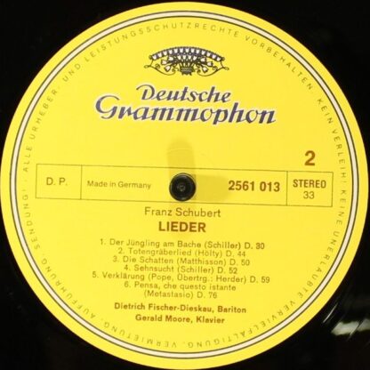 Deutsche Grammophon 2720 022 - Franz Schubert, Dietrich Fischer- - Image 29