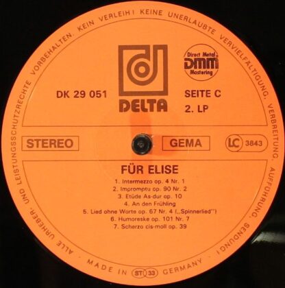 Delta (18) DK 29 051 - Various - Für Elise (Die Schönsten Romant - Image 5