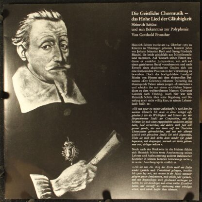 Dacapo 1C 147-29 235/7 - Heinrich Schütz, Dresdner Kreuzchor, Dr - Image 3