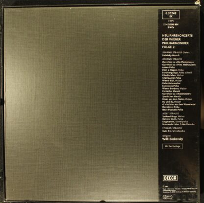 DECCA 6.35248 EK - Wiener Philharmoniker, Willi Boskovsky - Neuj - Image 2