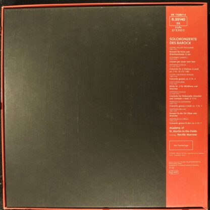 DECCA DK 11 538/1-2 - The Academy Of St. Martin-in-the-Fields, S - Image 2