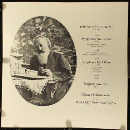DECCA DK 11 524 / 1-2 - Johannes Brahms, Herbert von Karajan, Wi - Image 4