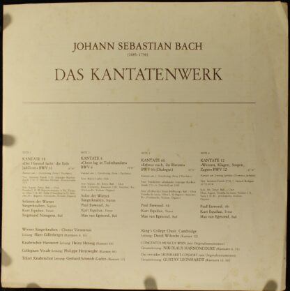Telefunken 16.35057 - Johann Sebastian Bach - Das Kantatenwerk - Image 3