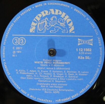 Supraphon 1 12 1561-65 - Richard Wagner, Herbert Von Karajan - M - Image 6