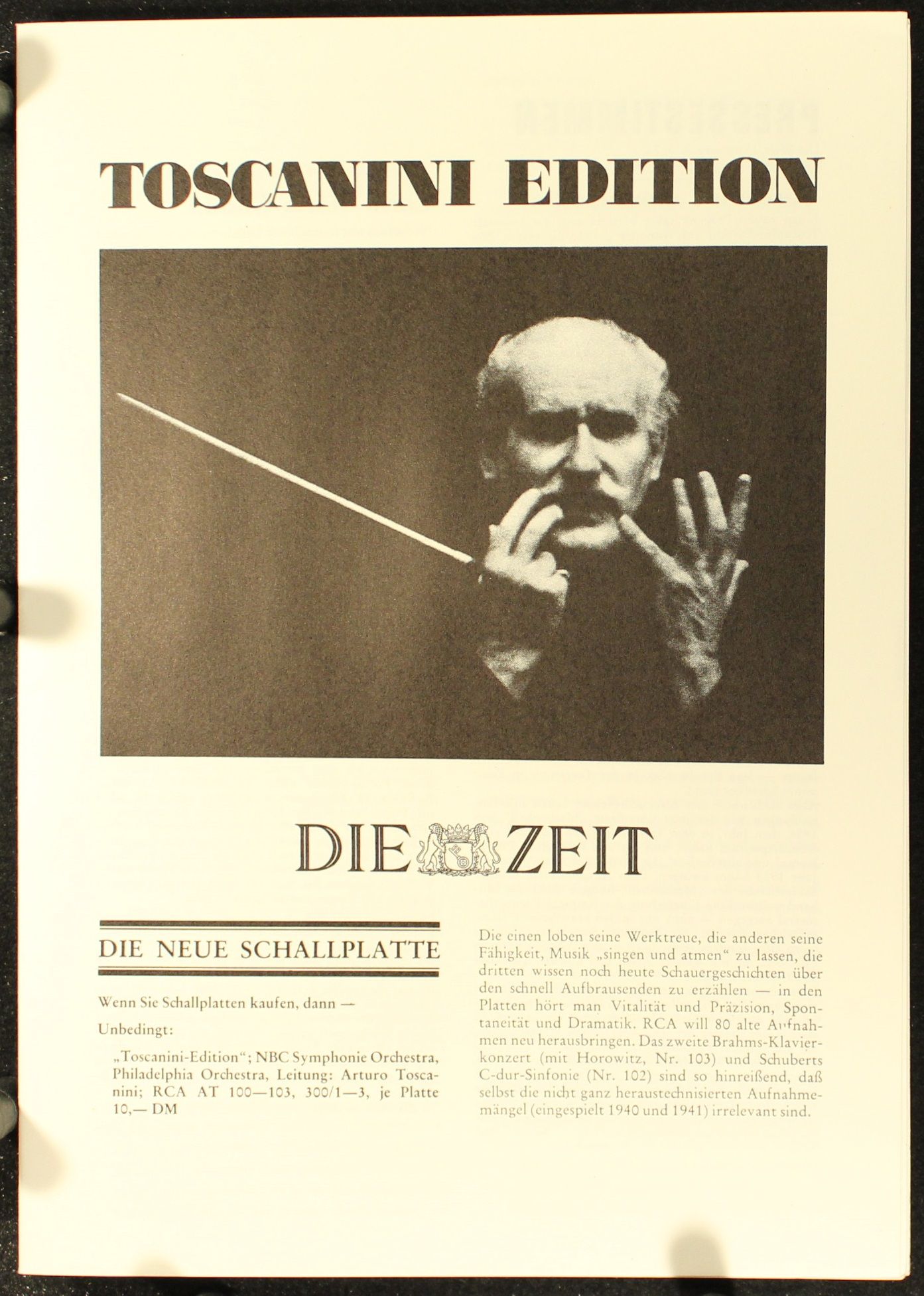 RCA Red Seal AT 300 / 1-3 - Giuseppe Verdi, Arturo Toscanini, NB - Image 3