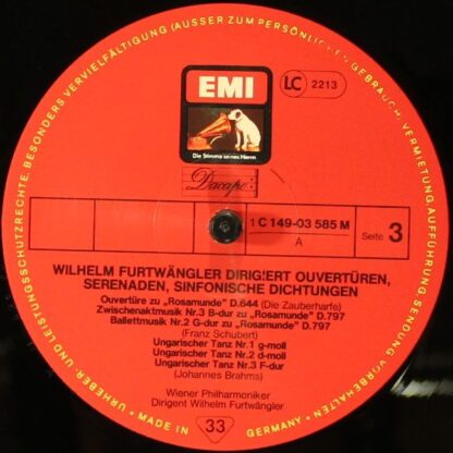 His Master's Voice 1C 149-03 584/86 M - Wilhelm Furtwängler, Wie - Image 10