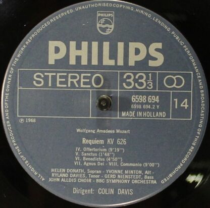Philips 29 664-0 - Wolfgang Amadeus Mozart - Geistliche Musik - Image 18