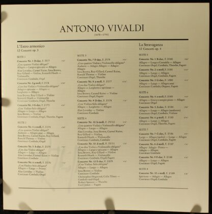 DECCA 6.35448 - Antonio Vivaldi, The Academy Of St. Martin-in-th - Image 3