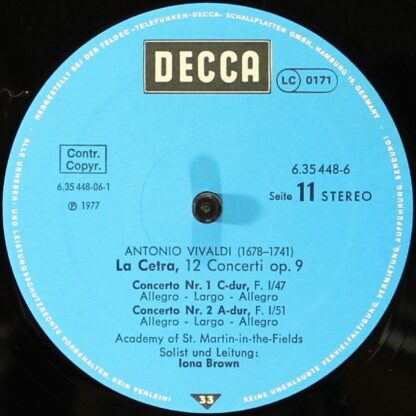 DECCA 6.35448 - Antonio Vivaldi, The Academy Of St. Martin-in-th - Image 15