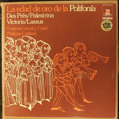 Erato HES 60-145/6/7/8 - Josquin Des Prés, Giovanni Pierluigi da