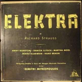 Cetra 1209 - Richard Strauss, Dimitri Mitropoulos - Elektra