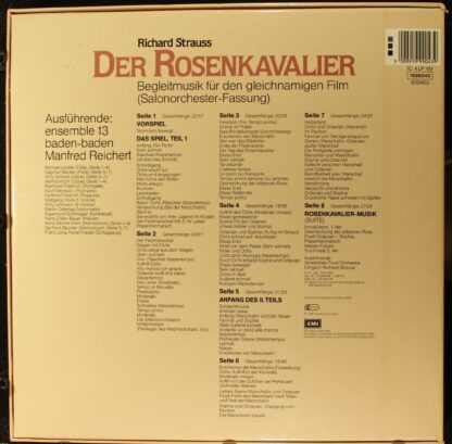 Deutsche Harmonia Mundi 1C 4LP 151 1999043 - Richard Strauss, Ka - Image 2