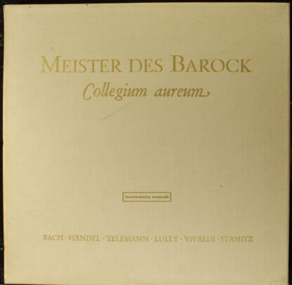 Harmonia Mundi Schallplattengesellschaft HM 30921 XK - Collegium