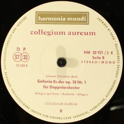 Harmonia Mundi Schallplattengesellschaft HM 30921 XK - Collegium - Image 5