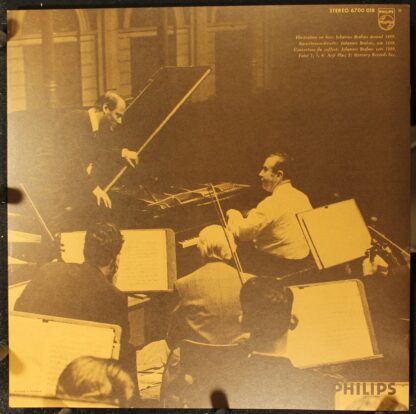 Philips 6700 018 - Johannes Brahms, Claudio Arrau, Concertgebouw - Image 5