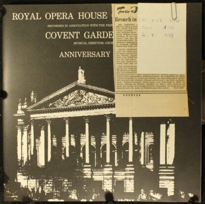 DECCA SET 392-3 - Various - Royal Opera House, Covent Garden - C - Image 3