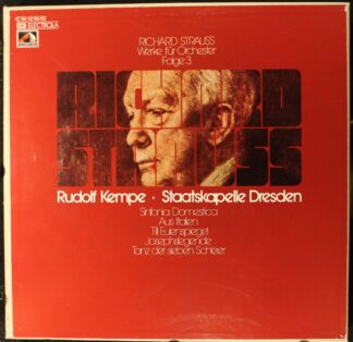 Die Stimme Seines Herrn 1C 195-52100/02 - Richard Strauss, Rudol