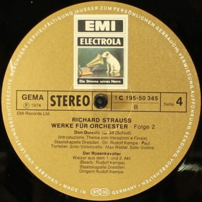 Die Stimme Seines Herrn 1C 195-50 344/46 - Richard Strauss, Rudo - Image 4