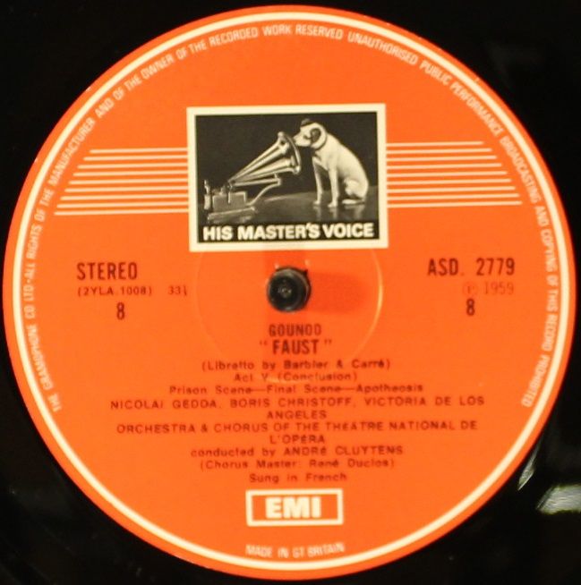His Master's Voice SLS 816 - Charles Gounod, Victoria De Los Ang - Image 11