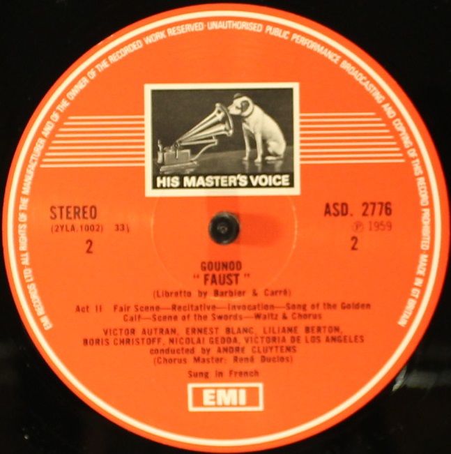 His Master's Voice SLS 816 - Charles Gounod, Victoria De Los Ang - Image 13