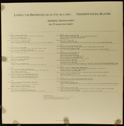 Amadeo AVRS 1101 - Ludwig van Beethoven, Friedrich Gulda - Sämtl - Image 4