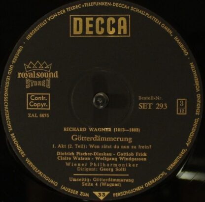 DECCA SET 292-7 - Richard Wagner, Wiener Philharmoniker, Georg S - Image 14