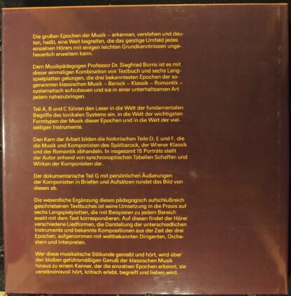 CBS Special Products LSP 14605 - Siegfried Borris - Große Epoche - Image 15