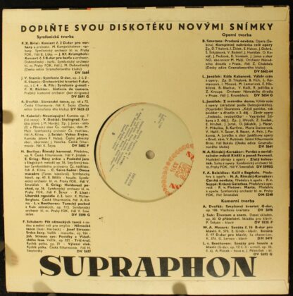Supraphon DM 5798 - Niccolò Paganini, Karel Šroubek, Zdeněk Pitt - Image 2