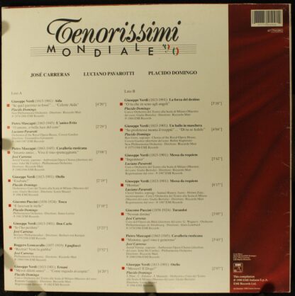 La Voce Del Padrone 677541091 - José Carreras, Luciano Pavarotti - Image 2