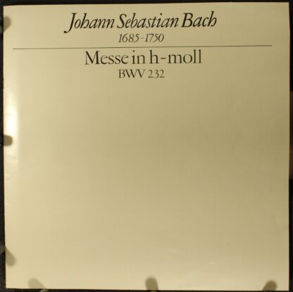 Eterna 8 27 713 - 715 - Johann Sebastian Bach - Messe In H-Moll - Image 2