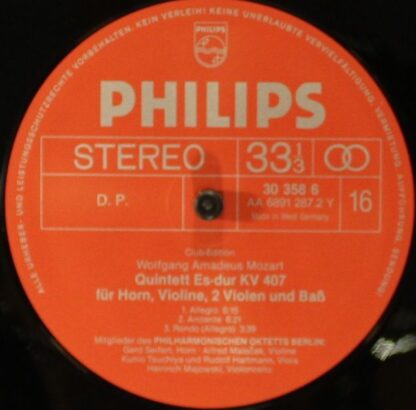 Philips 30 343 8 - Wolfgang Amadeus Mozart - Mozart-Edition 6 / - Image 26