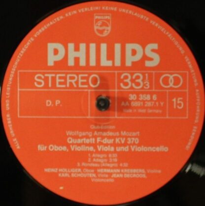 Philips 30 343 8 - Wolfgang Amadeus Mozart - Mozart-Edition 6 / - Image 27