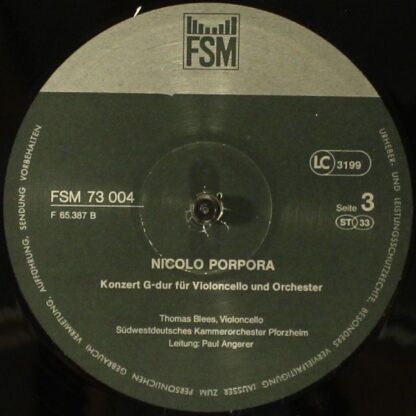 FSM Vox FSM 73 004 - Antonio Vivaldi, Leonardo Leo, Giuseppe Tar - Image 7